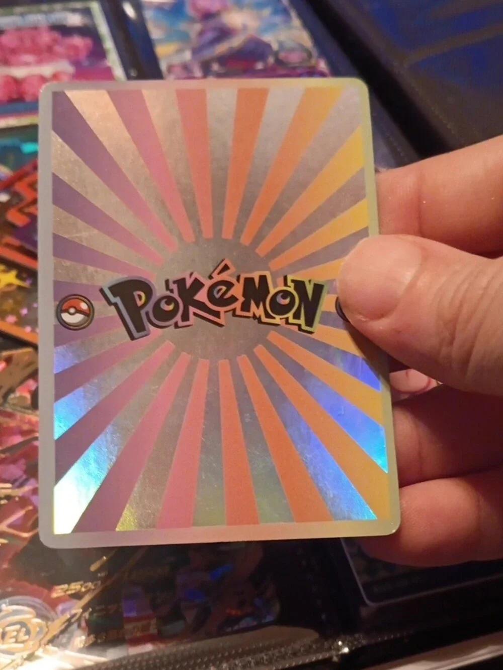 Pokemon Mewtwo Trading Card - Purple, Pink, Black